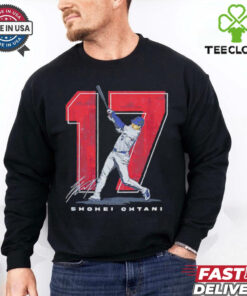 Shohei Ohtani #17 Los Angeles Dodgers Japanese signature shirt