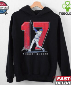 Shohei Ohtani #17 Los Angeles Dodgers Japanese signature shirt
