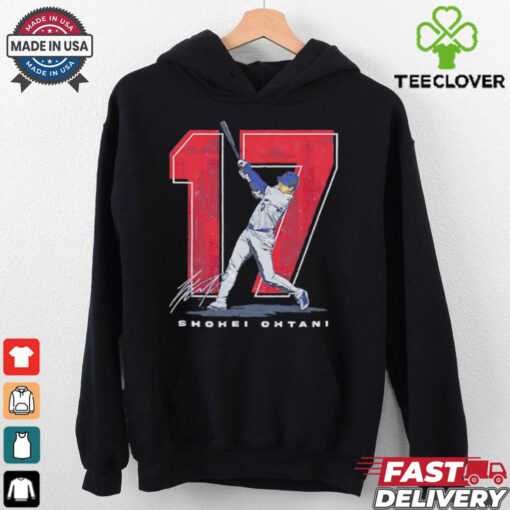 Shohei Ohtani #17 Los Angeles Dodgers Japanese signature shirt