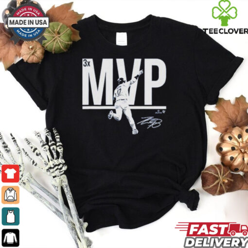 Shohei Ohtani 3x MVP Los Angeles Baseball Signatures T Shirts