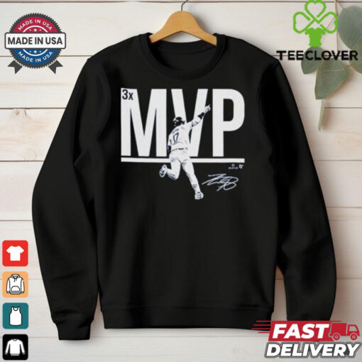 Shohei Ohtani 3x MVP Los Angeles Baseball Signatures T Shirts