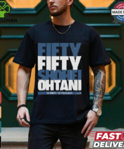 Shohei Ohtani 50 50 Stack Shirt