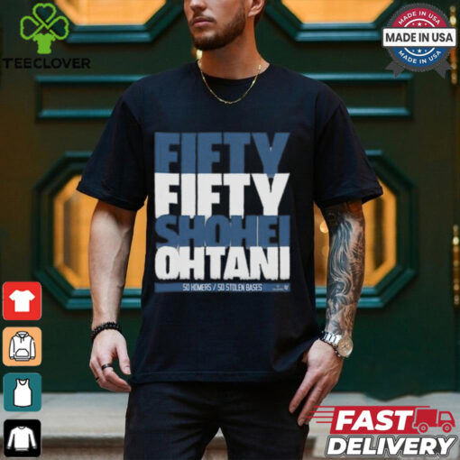 Shohei Ohtani 50 50 Stack Shirt