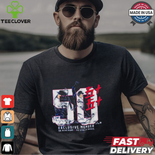 Shohei Ohtani 50 Home Runs 50 Stolen Bases Exclusive Member T Shirts