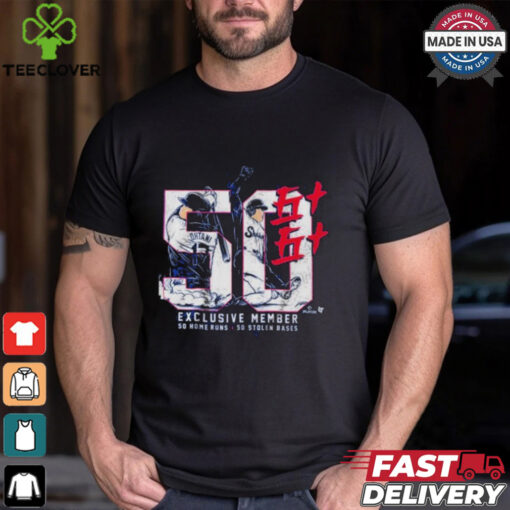 Shohei Ohtani 50 Home Runs 50 Stolen Bases Exclusive Member T Shirts