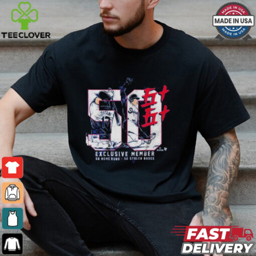 Shohei Ohtani 50 Home Runs 50 Stolen Bases Exclusive Member T Shirts