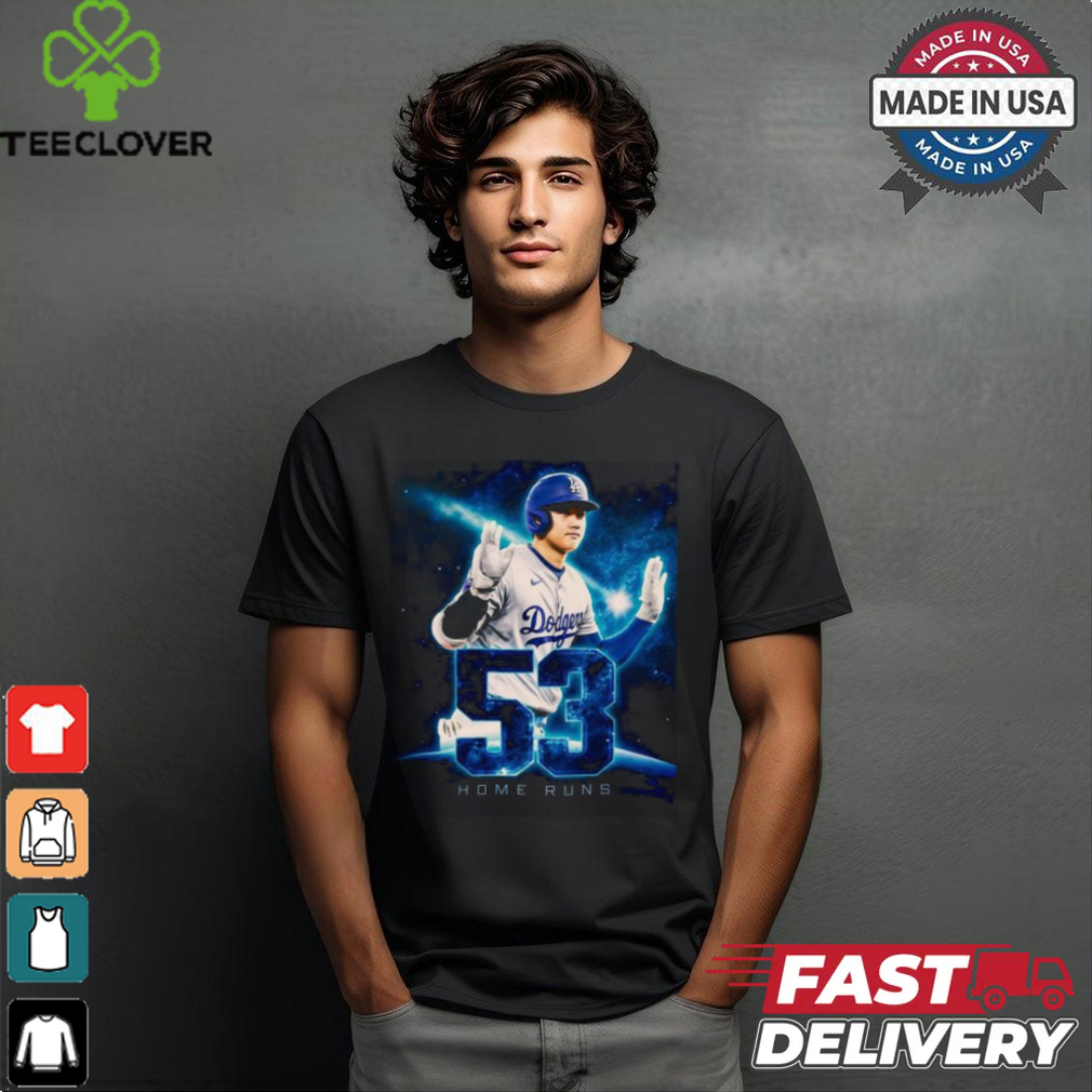 Shohei Ohtani 53 Home Runs shirt Shohei Ohtani 53 Home Runs shirt