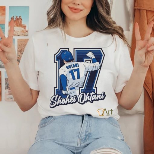 Shohei Ohtani Back 17 Los Angeles Dodgers Baseball shirt