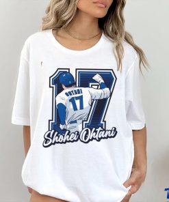 Shohei Ohtani Back 17 Los Angeles Dodgers Baseball shirt