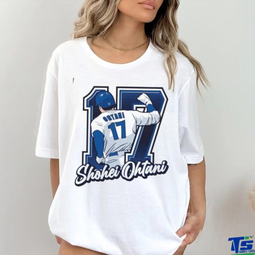 Shohei Ohtani Back 17 Los Angeles Dodgers Baseball shirt