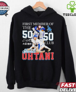 Shohei Ohtani First Member Of The 50 Hr 50 Sb Club Shirt