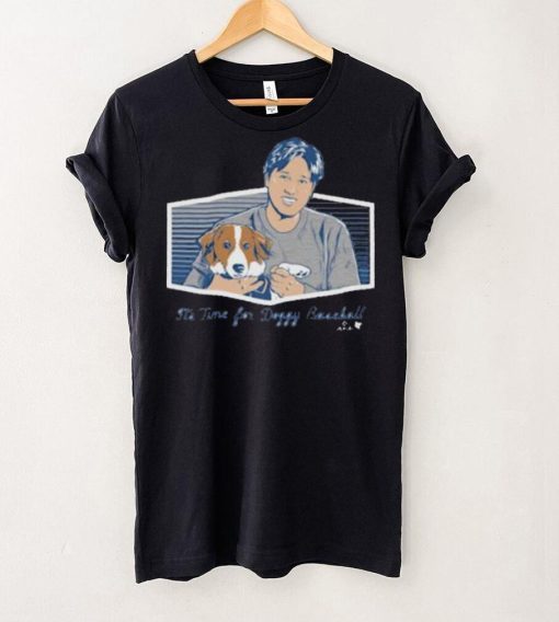 Shohei Ohtani It’s Time for Doggy Baseball T Shirt