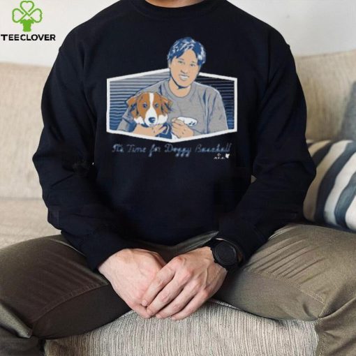 Shohei Ohtani It’s Time for Doggy Baseball T Shirt