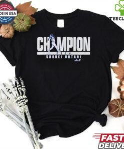 Shohei Ohtani LA Dodgers Champion Shirt