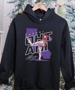 Shohei Ohtani Los Angeles Angels Player Map signature shirt 5 Shohei Ohtani Los Angeles Angels Player Map signature shirt