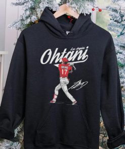 Shohei Ohtani Los Angeles Angels Score signature hoodie, sweater, longsleeve, shirt v-neck, t-shirt