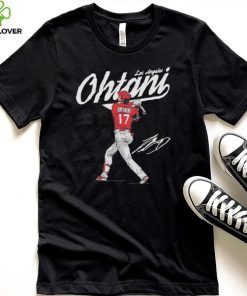 Shohei Ohtani Los Angeles Angels Score signature hoodie, sweater, longsleeve, shirt v-neck, t-shirt