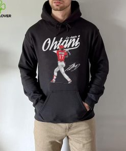 Shohei Ohtani Los Angeles Angels Score signature hoodie, sweater, longsleeve, shirt v-neck, t-shirt