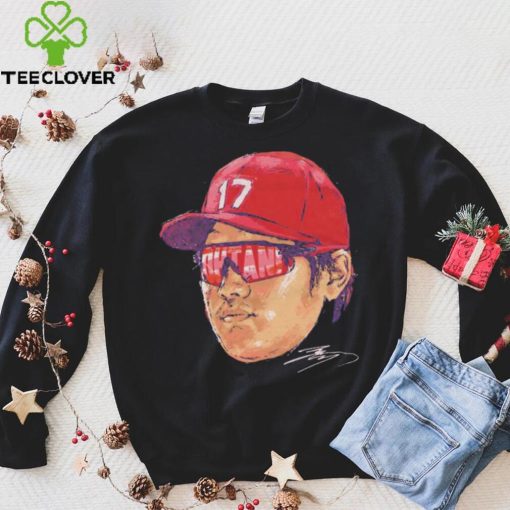 Shohei Ohtani Los Angeles Angels Sunglasses signature hoodie, sweater, longsleeve, shirt v-neck, t-shirt