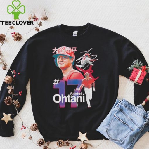 Shohei Ohtani Los Angeles Angels does it all signature shirt