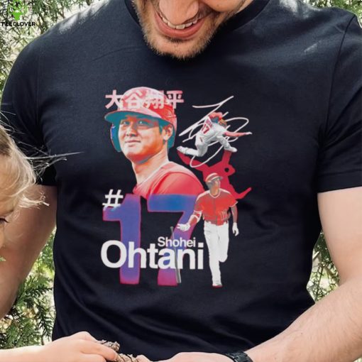 Shohei Ohtani Los Angeles Angels does it all signature shirt