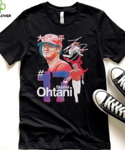 Shohei Ohtani Los Angeles Angels does it all signature shirt