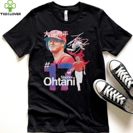 Shohei Ohtani Los Angeles Angels does it all signature shirt