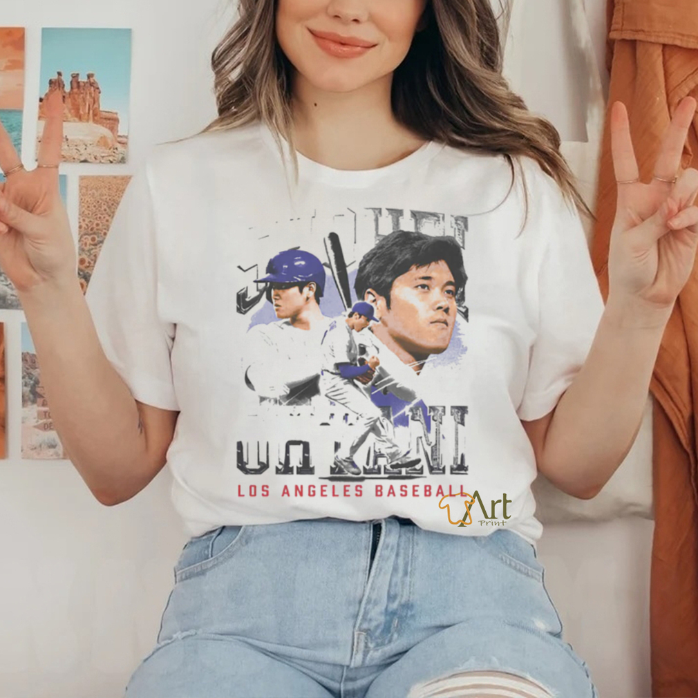 Shohei Ohtani Los Angeles D Vintage Wht Shirt Shohei Ohtani Los Angeles D Vintage Wht Shirt