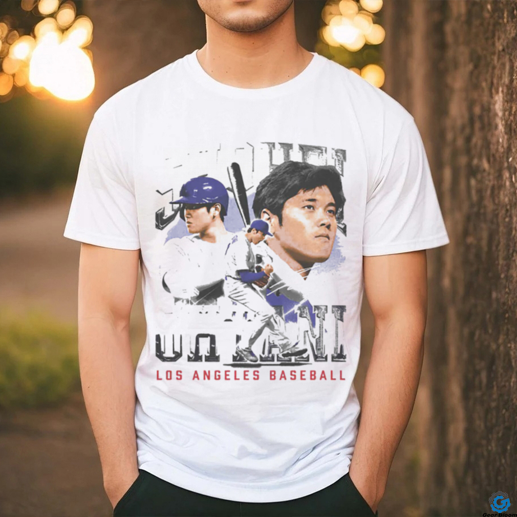 Shohei Ohtani Los Angeles D Vintage Wht Shirt Shohei Ohtani Los Angeles D Vintage Wht Shirt