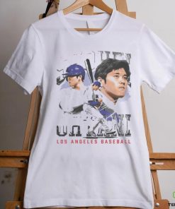 Shohei Ohtani Los Angeles D Vintage Wht Shirt 2 Shohei Ohtani Los Angeles D Vintage Wht Shirt