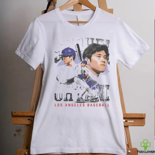 Shohei Ohtani Los Angeles D Vintage Wht Shirt