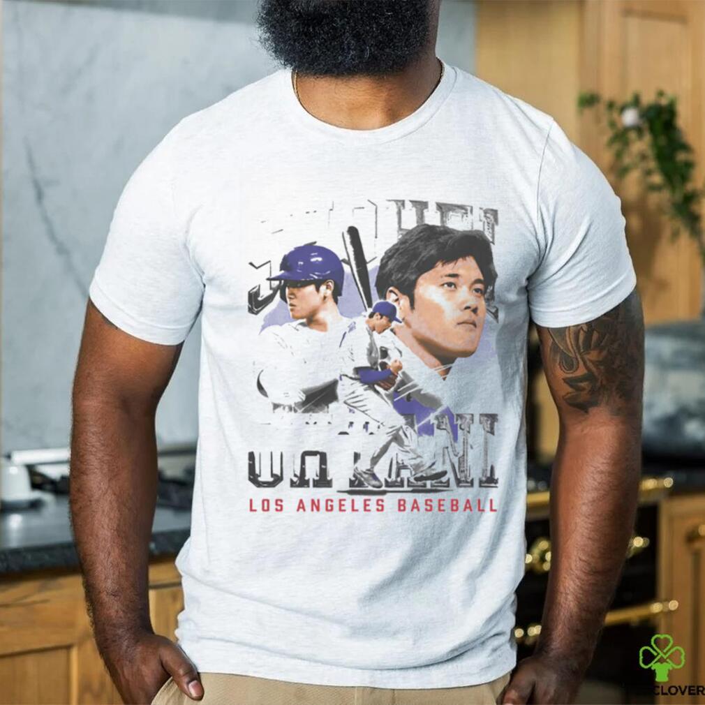 Shohei Ohtani Los Angeles D Vintage Wht Shirt Shohei Ohtani Los Angeles D Vintage Wht Shirt