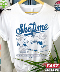 Shohei Ohtani Los Angeles Dodgers 50 50 Club Exclusive T Shirt