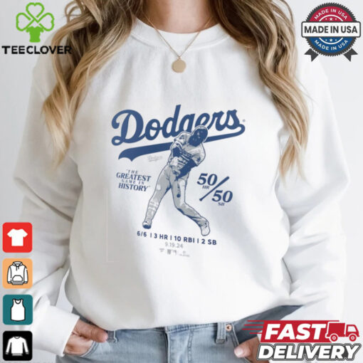 Shohei Ohtani Los Angeles Dodgers 6 for 6 T Shirt