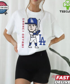 Shohei Ohtani Los Angeles Dodgers 8 bit shirt