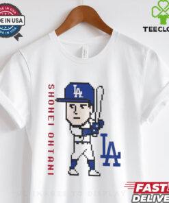 Shohei Ohtani Los Angeles Dodgers 8 bit hoodie, sweater, longsleeve, shirt v-neck, t-shirt