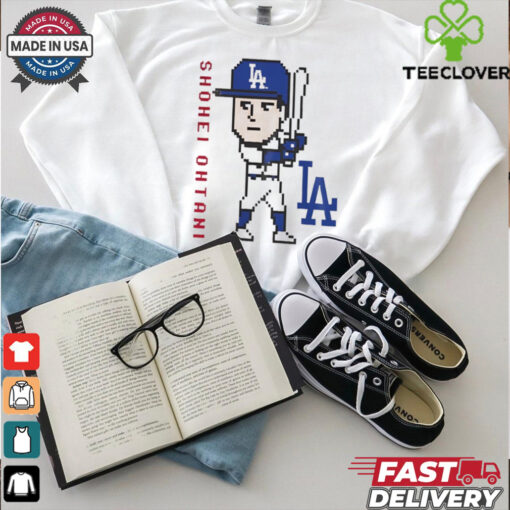 Shohei Ohtani Los Angeles Dodgers 8 bit hoodie, sweater, longsleeve, shirt v-neck, t-shirt