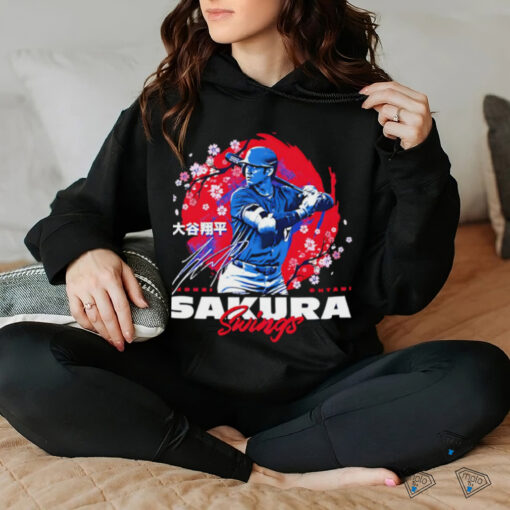 Shohei Ohtani Los Angeles Dodgers Cherry Blossoms signature shirt