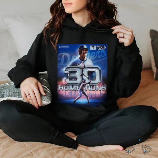 Shohei Ohtani Los Angeles Dodgers First 30 Home Runs Shirt