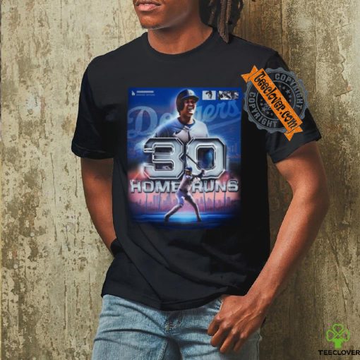 Shohei Ohtani Los Angeles Dodgers First 30 Home Runs Shirt