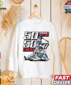 Shohei Ohtani Los Angeles Dodgers MLB 2024 No 17 50 50 CLub Graphic t shirt