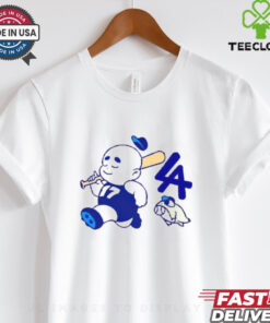 Shohei Ohtani Los Angeles Dodgers baby 10oz Fleece shirt 3 Shohei Ohtani Los Angeles Dodgers baby 10oz Fleece shirt