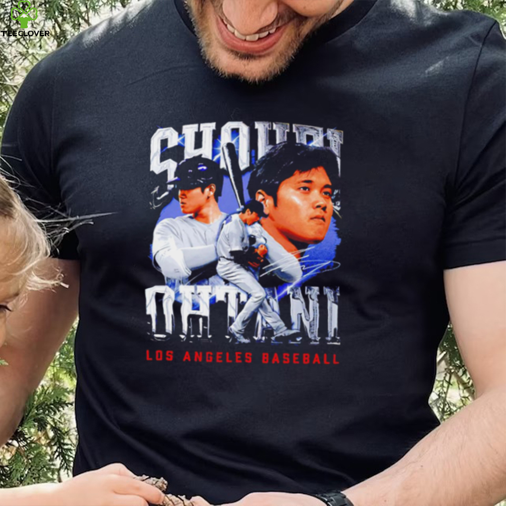 Shohei Ohtani Los Angeles Dodgers baseball player portrait signature 2024 shirt Shohei Ohtani Los Angeles Dodgers baseball player portrait signature 2024 shirt