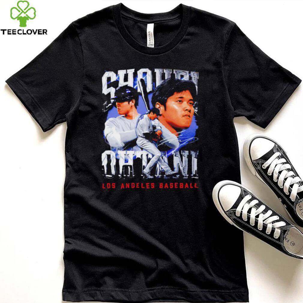 Shohei Ohtani Los Angeles Dodgers baseball player portrait signature 2024 shirt Shohei Ohtani Los Angeles Dodgers baseball player portrait signature 2024 shirt