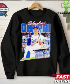 Shohei Ohtani Los Angeles Dodgers graphic shirt 2 Shohei Ohtani Los Angeles Dodgers graphic shirt