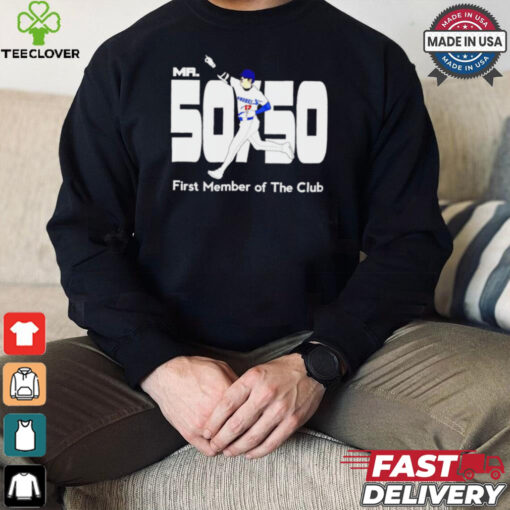 Shohei Ohtani Mr. 50 50 first member of the club T shirt