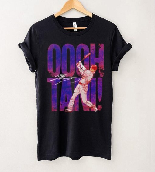 Shohei Ohtani Ohtani signature retro shirt