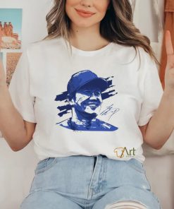 Shohei Ohtani Sketch Los Angeles Dodgers Signatures Shirt