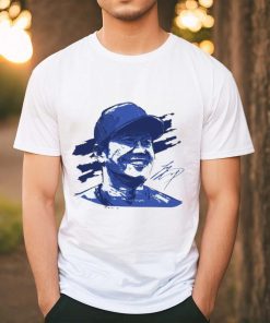 Shohei Ohtani Sketch Los Angeles Dodgers Signatures Shirt