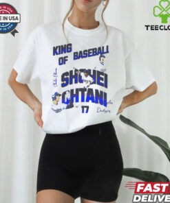 Shohei Ohtani king of baseball #17 Dodgers MVP shirt